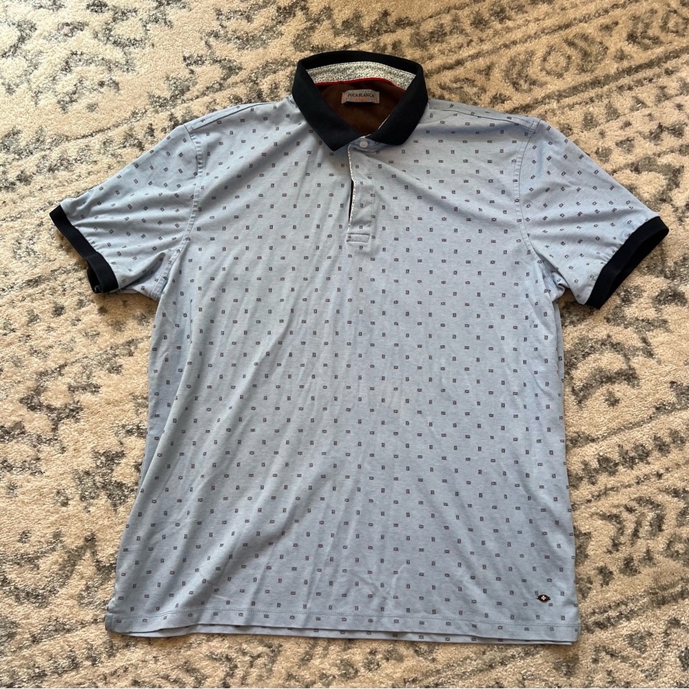 Men's Blue Polo Shirt